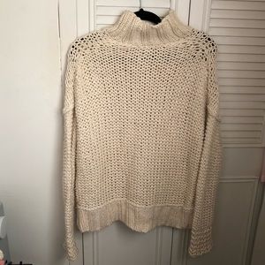 Free people knitted turtle neck sweater